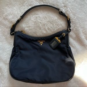 Prada Tessuto nylon hobo bag